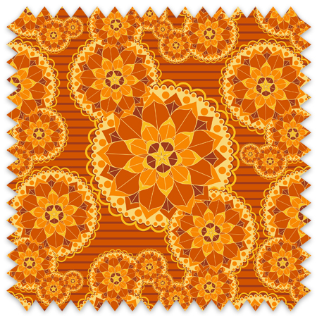 Neon fairies fly in and out of tufted plants.