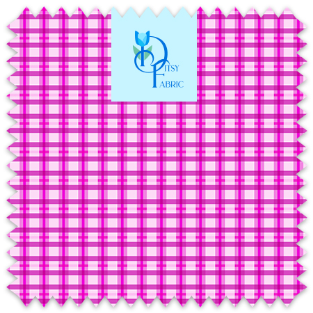 Gingham Plaid in Red.